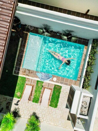 Casa 2 habitaciones, con piscina