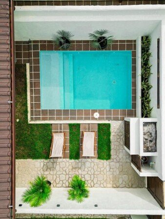 Casa 5 huéspedes, con piscina