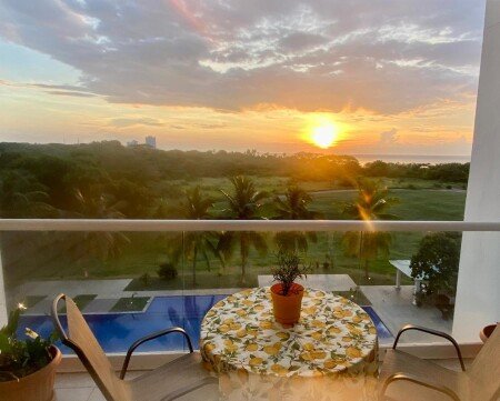 Apartment 1 bedroom, with pool