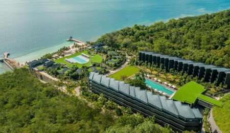 Hotel with pool