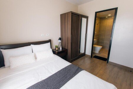 Apartment 1 bedroom, with pool