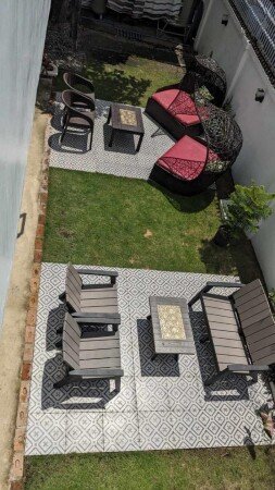 Apartment 1 bedroom, with garden