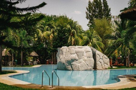 Hotel with pool