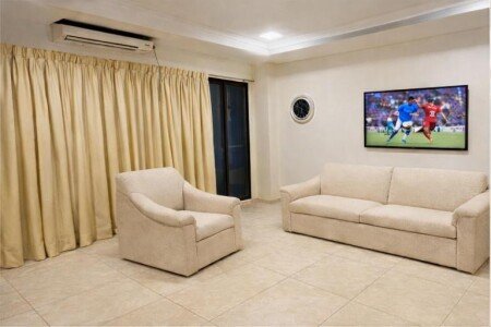 Apartment 3 guests, with air conditioning