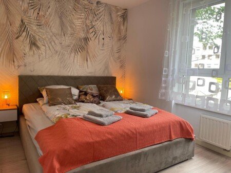 Apartment 2 bedrooms, with garden