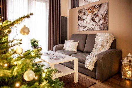 Wohnung 1 Schlafzimmer, mit Klimaanlage