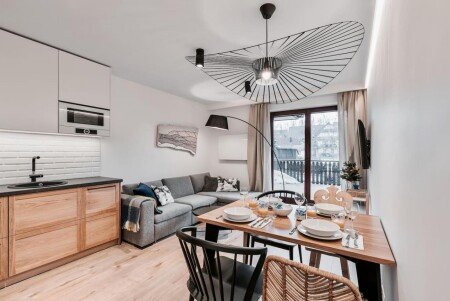 Wohnung 2 Schlafzimmer, mit Garten