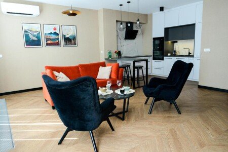 Wohnung 1 Schlafzimmer, mit Klimaanlage