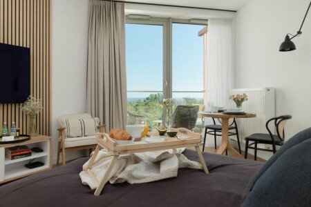 Wohnung 1 Schlafzimmer, mit Klimaanlage