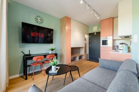 Apartment 1 bedroom, with air conditioning