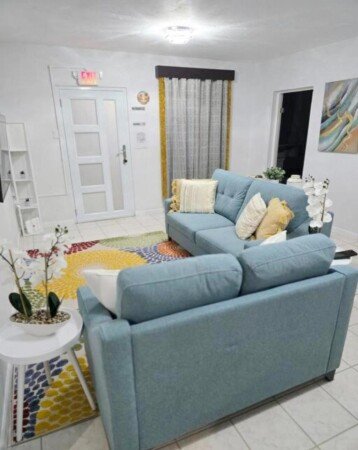 Apartamento 3 habitaciones, con jardín