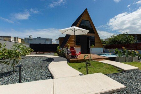 Chalet 1 habitación, con piscina