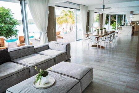 Villa 10 huéspedes, con aire acondicionado