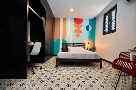 Apartamento 1 habitación, con aire acondicionado