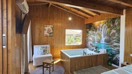 Chalet 1 chambre, avec jacuzzi
