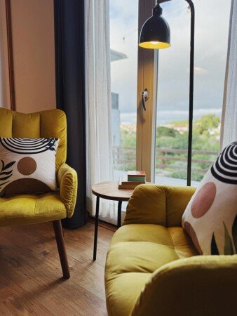 Apartamento 1 habitación, con jardín