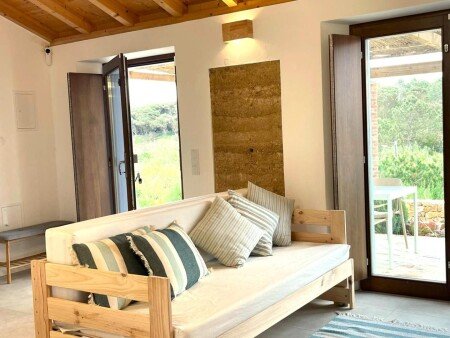 Ferienhaus 6 Gäste, mit Garten