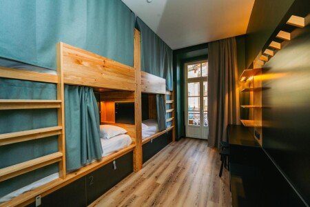 Auberge de jeunesse 4 voyageurs, avec climatisation