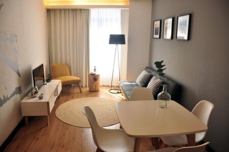 Apartamento 1 habitación, con aire acondicionado