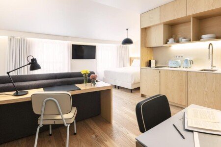 Appart'Hotel 4 voyageurs, avec piscine