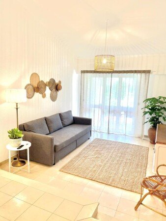 Appartement 1 chambre, avec jardin