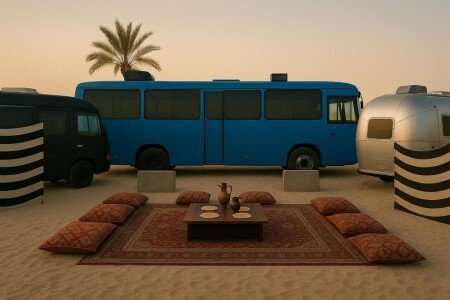 Camping / Mobile Home 6 guests, with garden