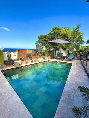 Les palmiers sainte-rose restaurant et chambres