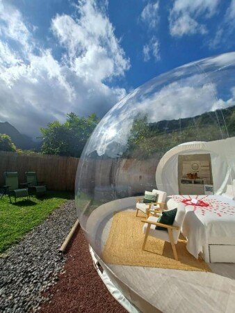 Bulle 1 chambre, avec jacuzzi