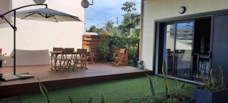 Appartement 1 chambre, avec jardin