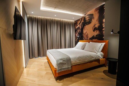 Aparthotel 6 guests, with garden
