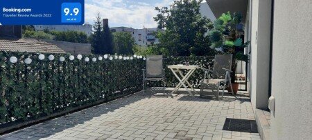 Wohnung 2 Schlafzimmer, mit Garten