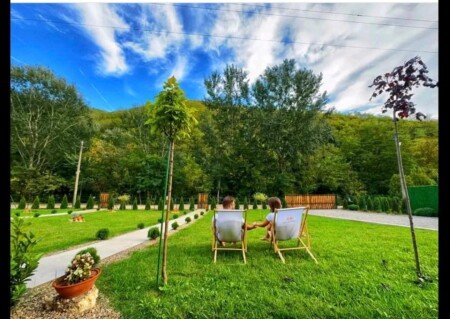 Ferienhaus 3 Gäste, mit Garten
