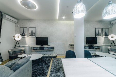 Wohnung 1 Schlafzimmer, mit Klimaanlage