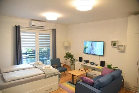 Wohnung 1 Schlafzimmer, mit Garten