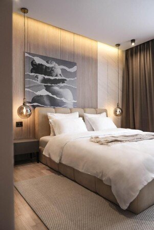 Wohnung 1 Schlafzimmer, mit Klimaanlage