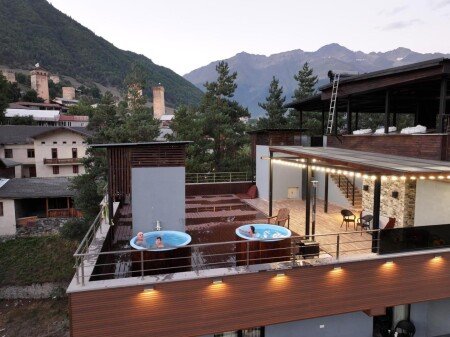 Hotel with jacuzzi