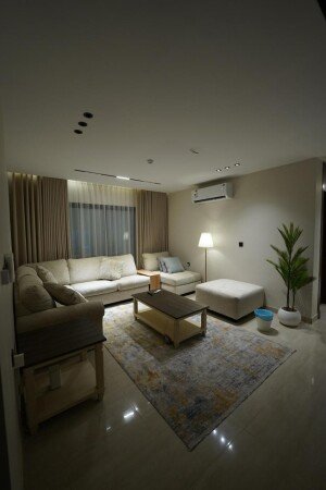 Apartment 2 bedrooms, with garden