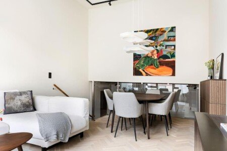 Apartment 3 bedrooms, with garden