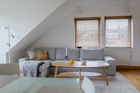 Appartement 1 slaapkamer, met tuin