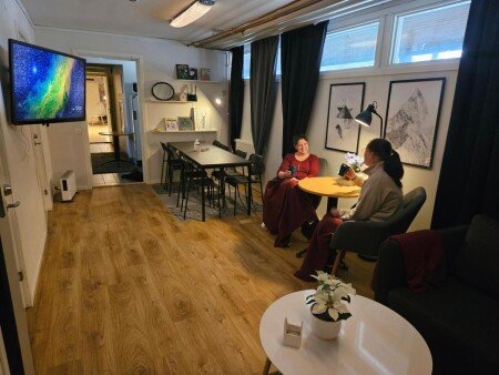 Hostel 1 bedroom, with garden