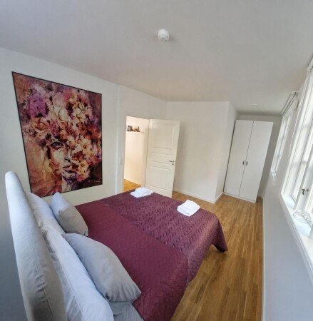 Apartment 1 bedroom, with garden