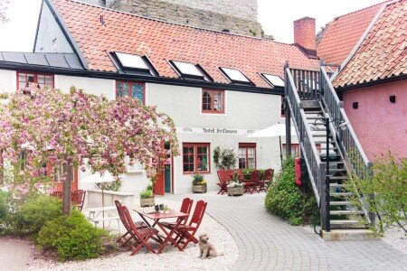 Hotel mit Garten