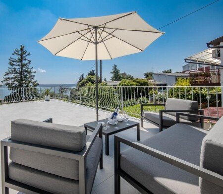 Wohnung 6 Gäste, mit Garten