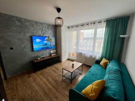 Apartment 1 bedroom, with garden