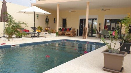 Studio 2 voyageurs, avec piscine