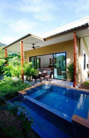 Chalet 3 guests, with pool