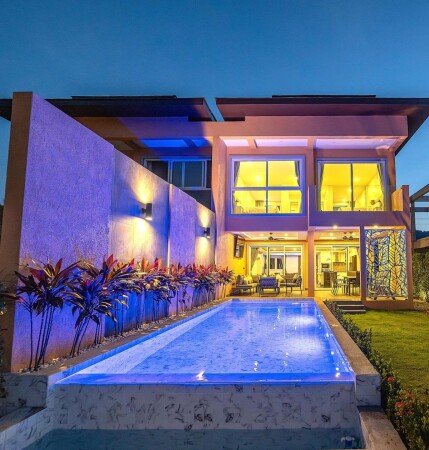 Villa 4 chambres, avec piscine