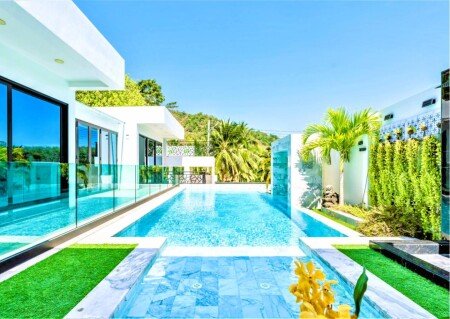 Villa 4 chambres, avec jacuzzi