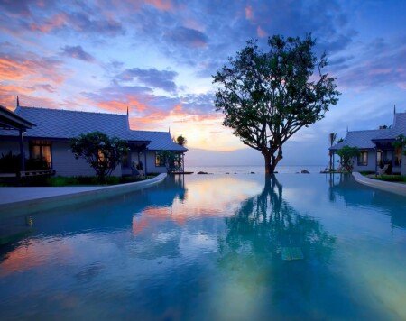 Hotel mit Pool