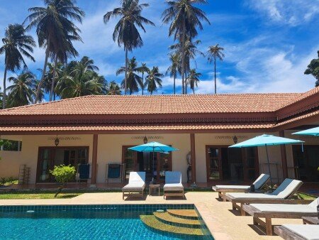 Hotel mit Pool